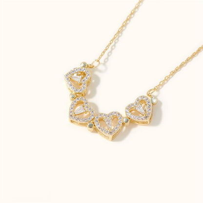 Lucky Heart Ketting | 1+1 GRATIS