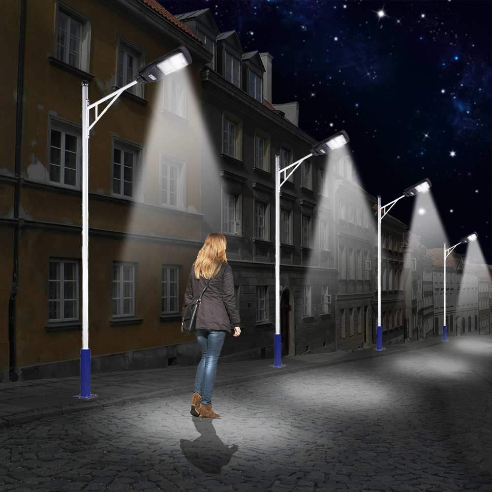60W Solar Straat Licht met hoge helderheid 6000 Lumen