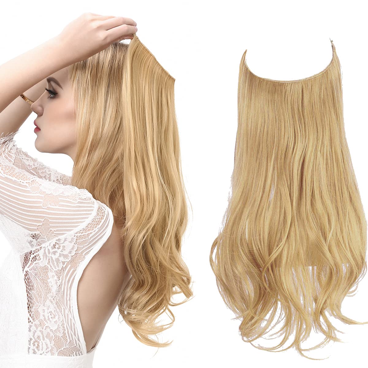 Rosela Onzichtbare Halo Haar Extensions™