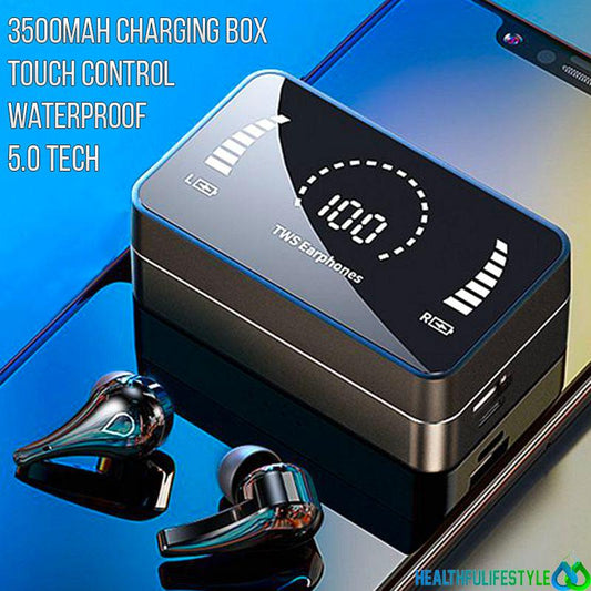 Touch-Waterproof Bluetooth Sports Earbuds | 1+1 GRATIS