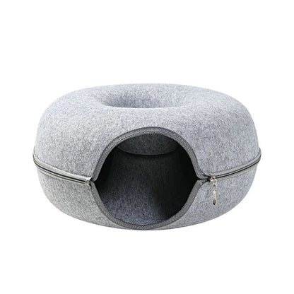 "Verstoppertje" Katten Tunnel Mand